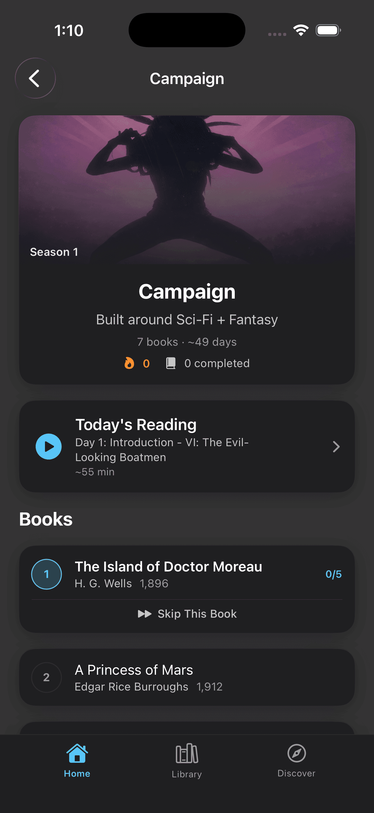 Reading campaign